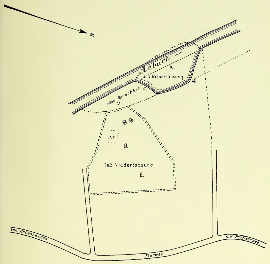 Fundstellenkarte Wetzikon-Robenhausen 1913